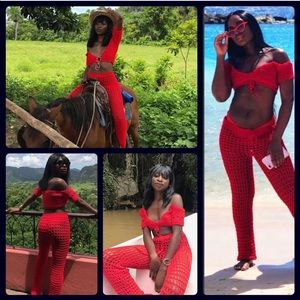 CUSTOM 2 Piece Crochet Set